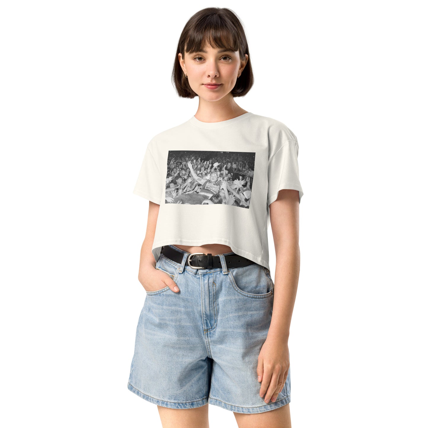 Crowd surf crop top