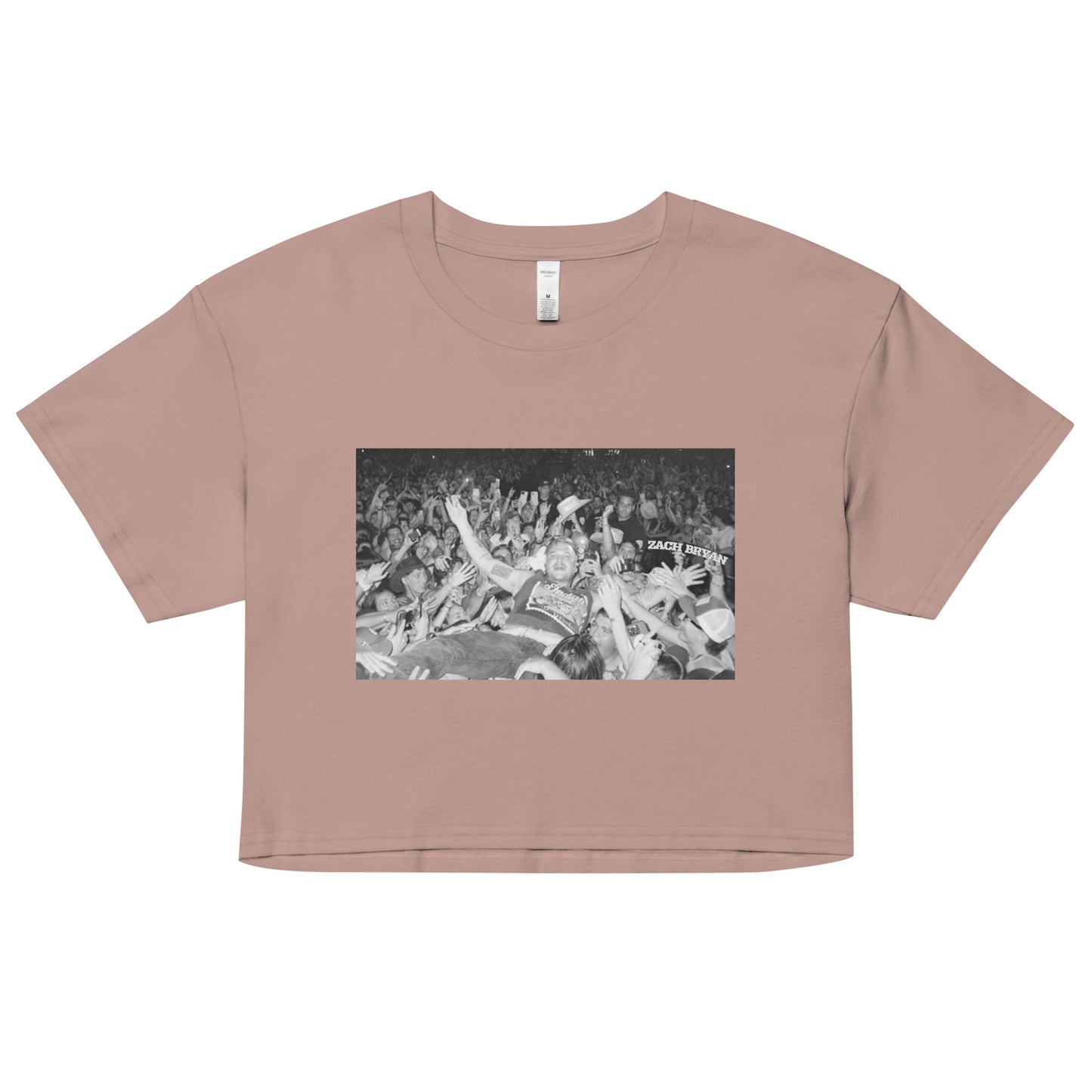 Crowd surf crop top