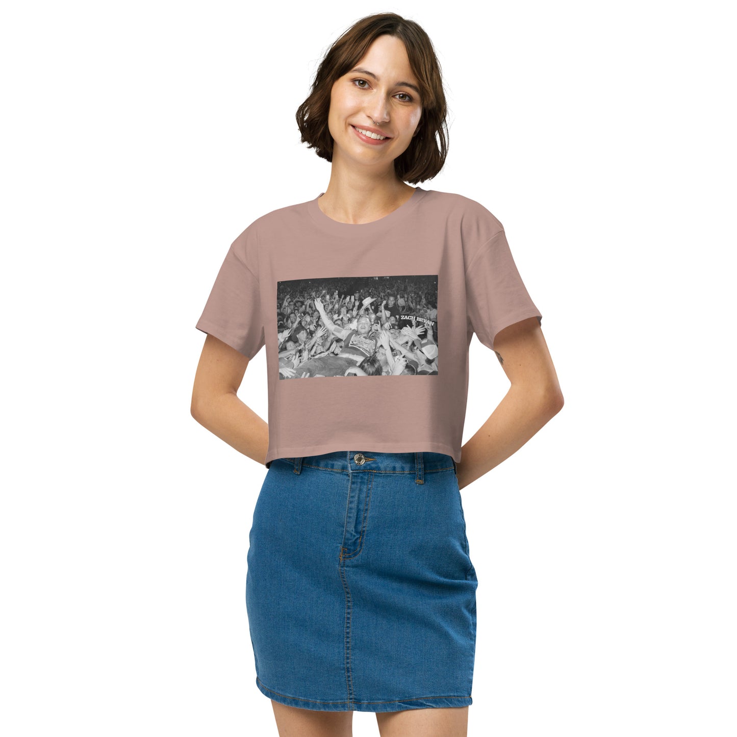 Crowd surf crop top