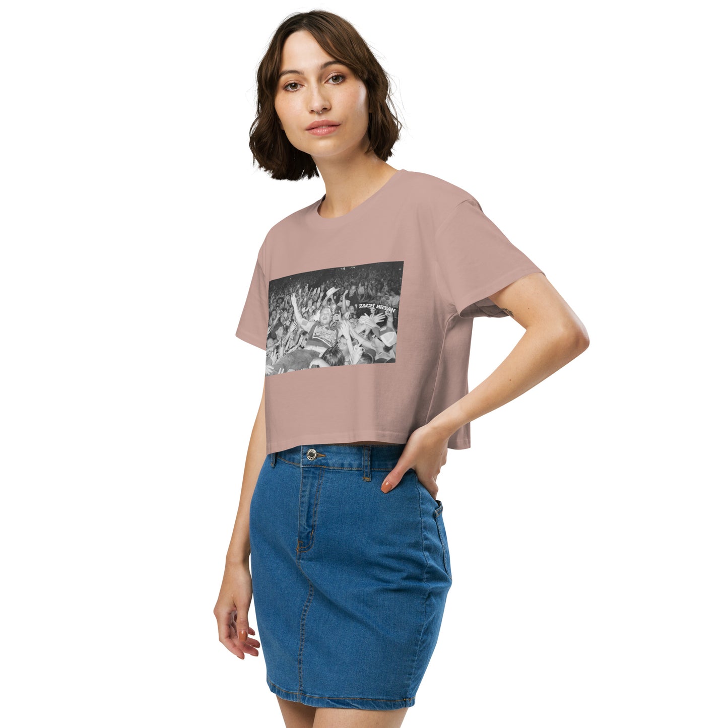 Crowd surf crop top