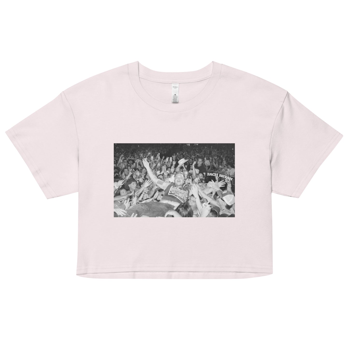 Crowd surf crop top