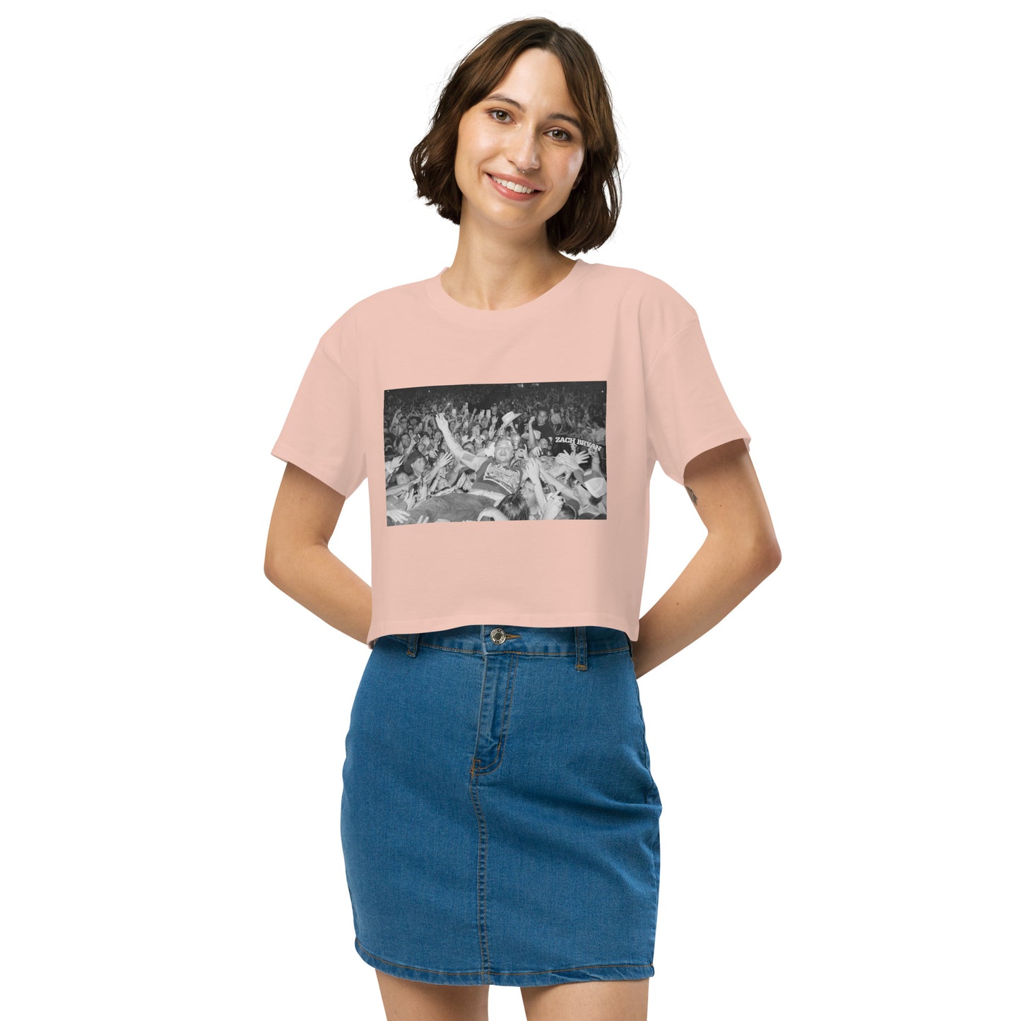 Crowd surf crop top