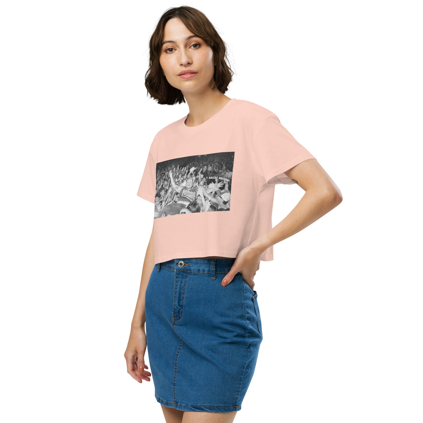 Crowd surf crop top